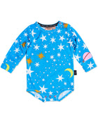 Stars And Moon Organic Long Sleeve Romper
