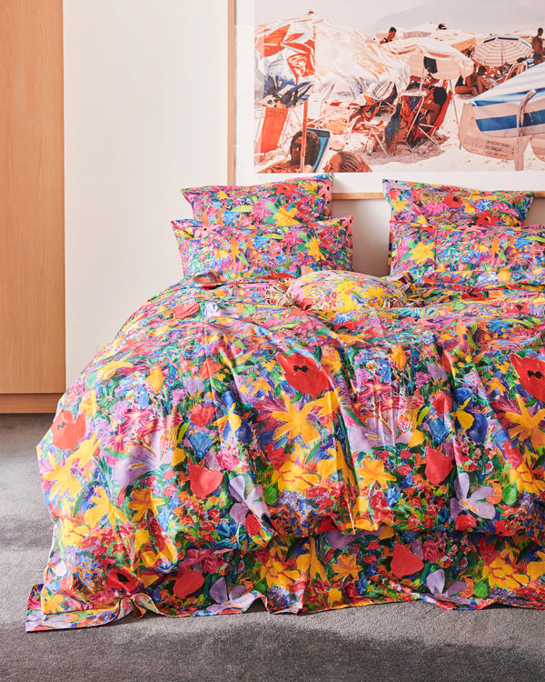 Kip&Co X Ken Done Butterfly Dreams Organic Cotton European Pillowcases