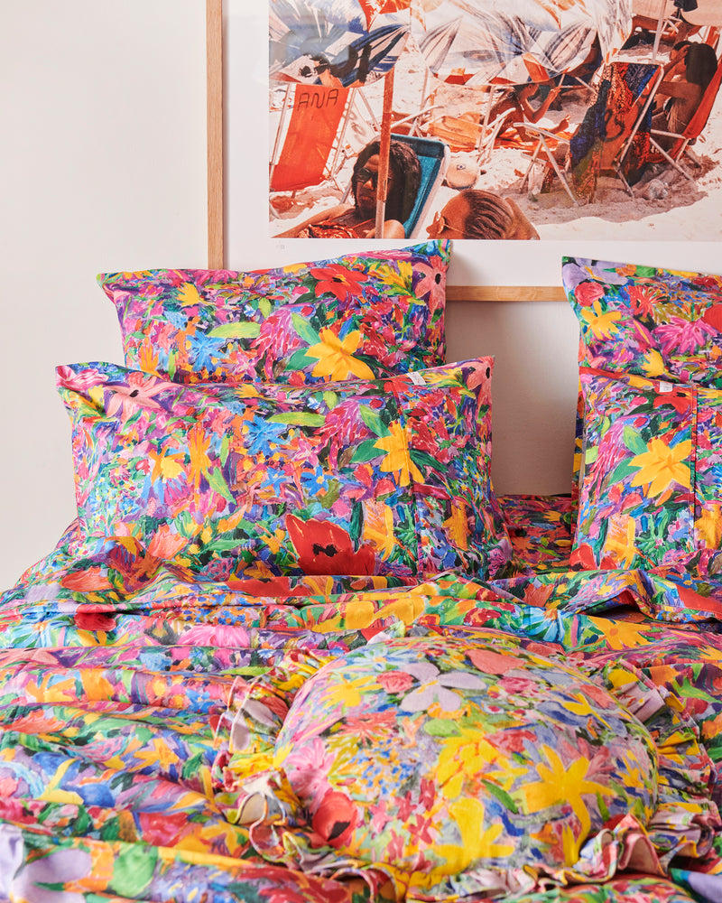 Kip&Co X Ken Done Butterfly Dreams Organic Cotton European Pillowcases