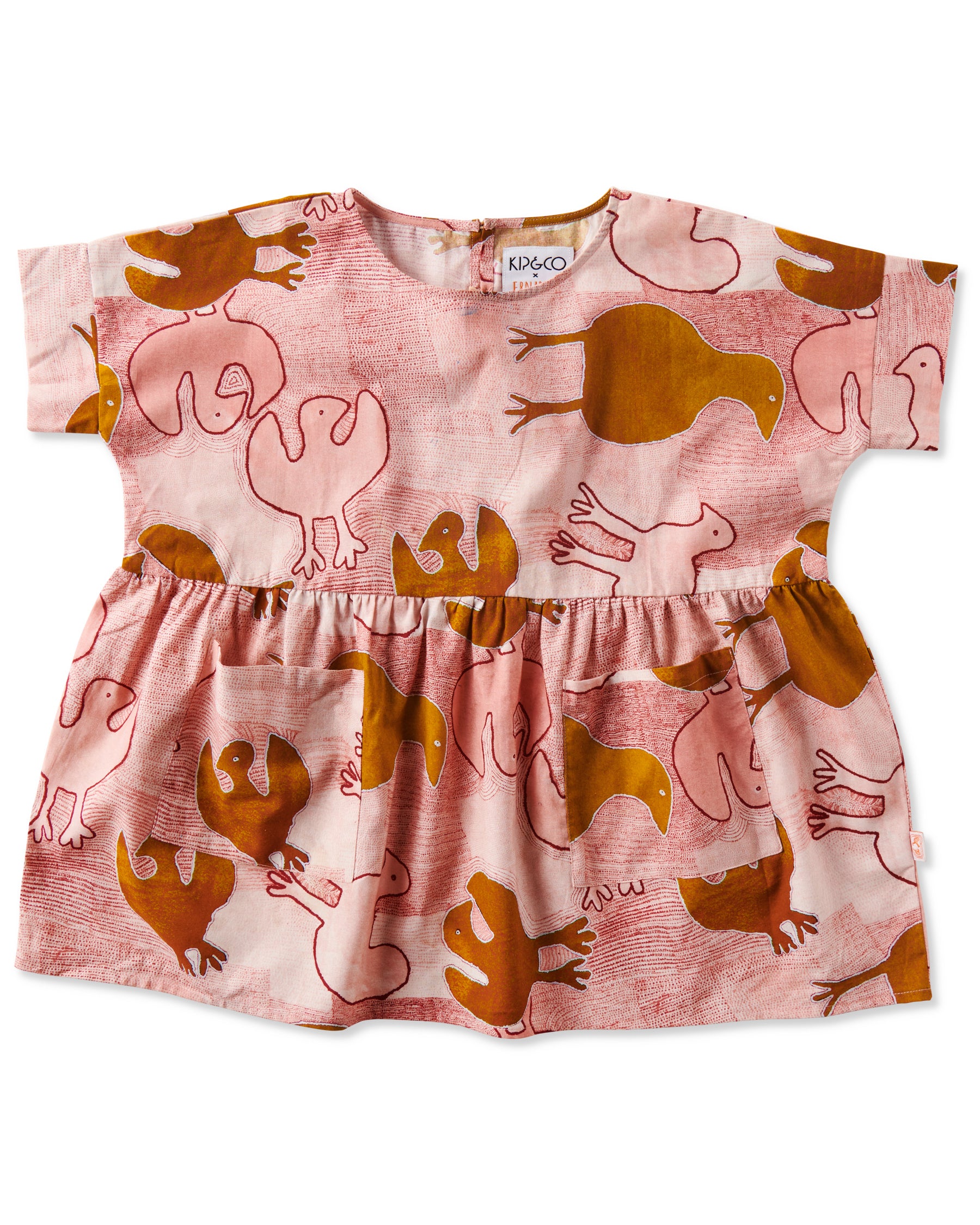 Tjulpu Kulunypa Cotton Play Dress Kip&Co