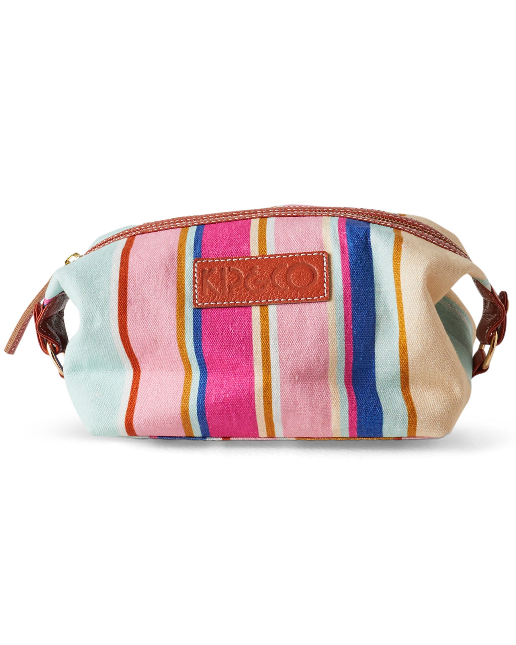 Jaipur Stripe Toiletry Bag Kip&Co
