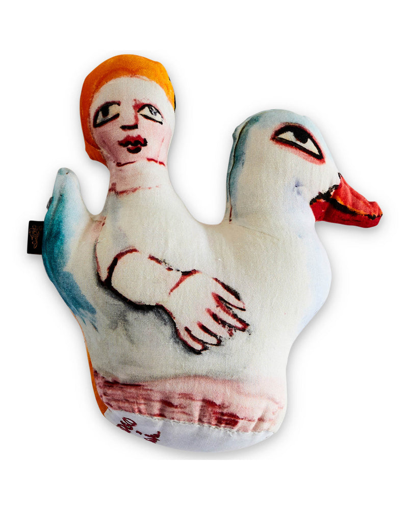 Kip&Co X Mirka Duck And Boy Limited Edition Soft Doll