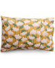 Daisy Bunch Mustard Organic Cotton Pillowcase