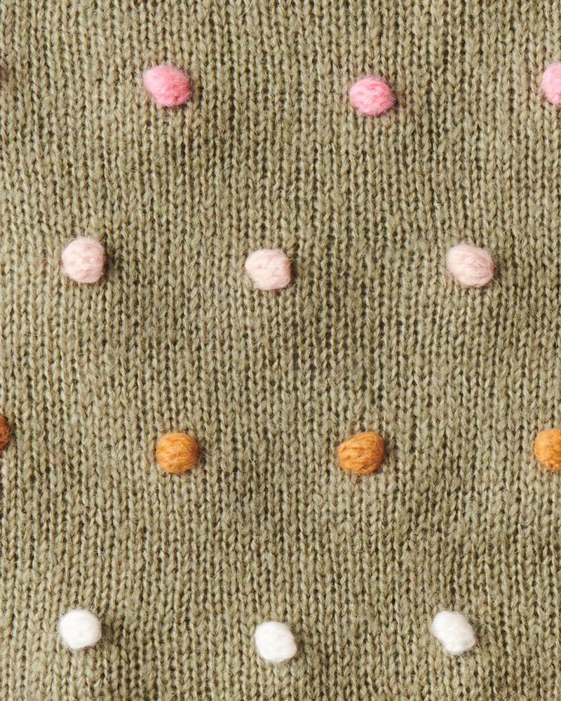 Dotty Spotty Knit Sweater