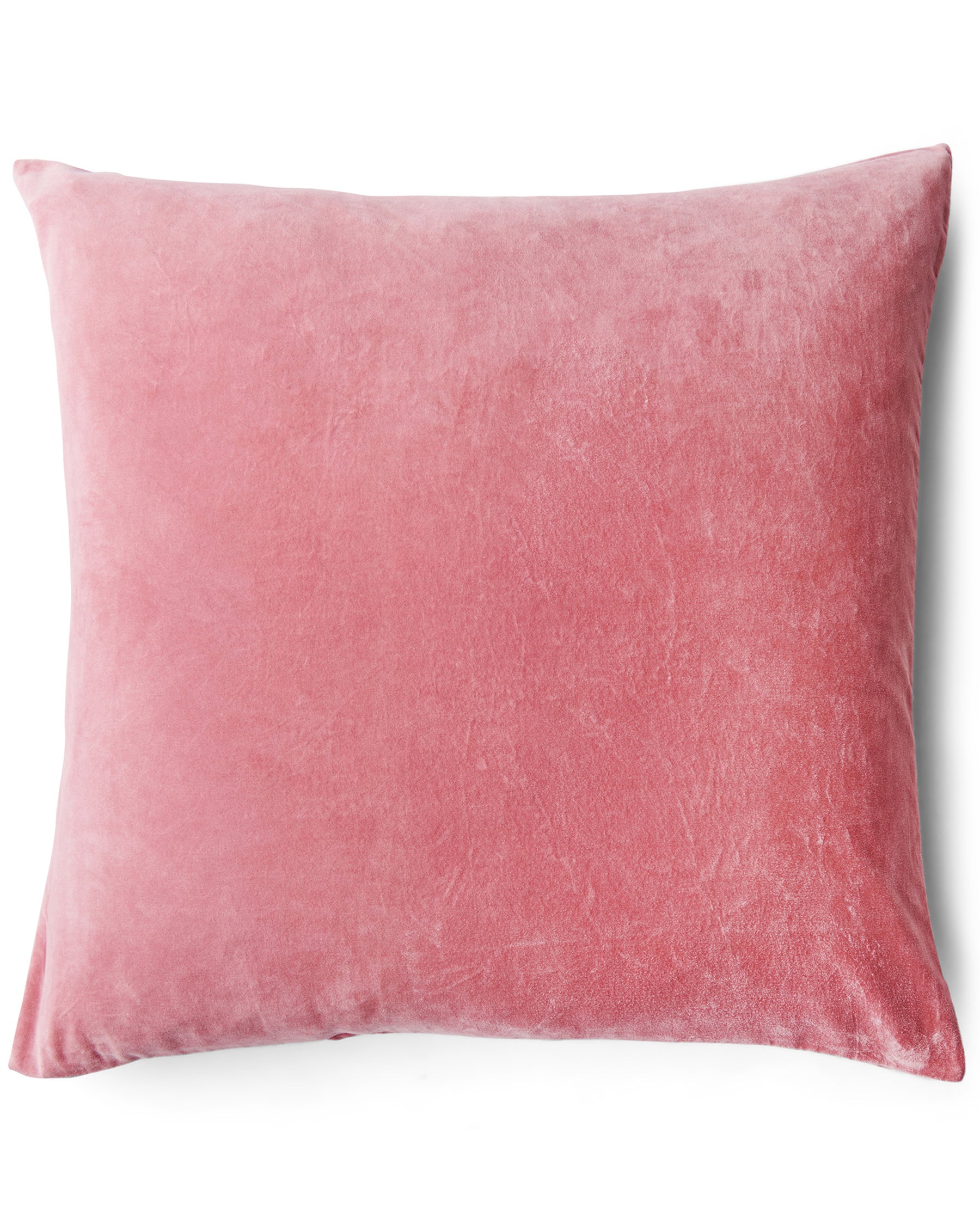 Dusty Rose Velvet European Pillowcase Kip&Co