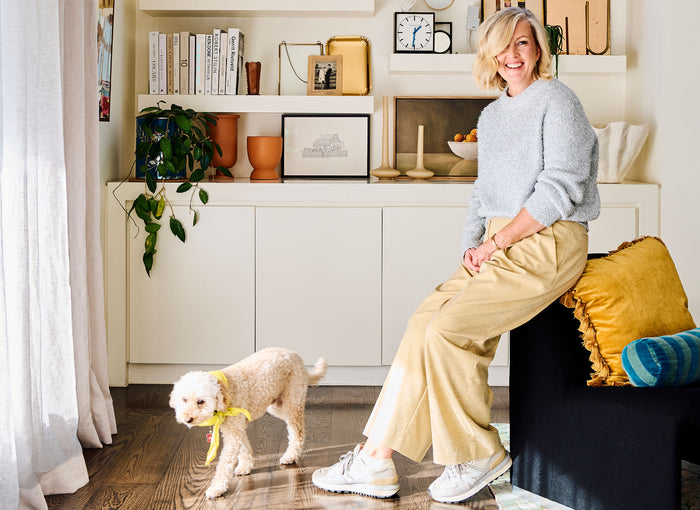 Interior stylist Bea Lambos, the creative genius behind Bea+Co, doesn't just style homes - she turns them into living works of art! Explore her family home.