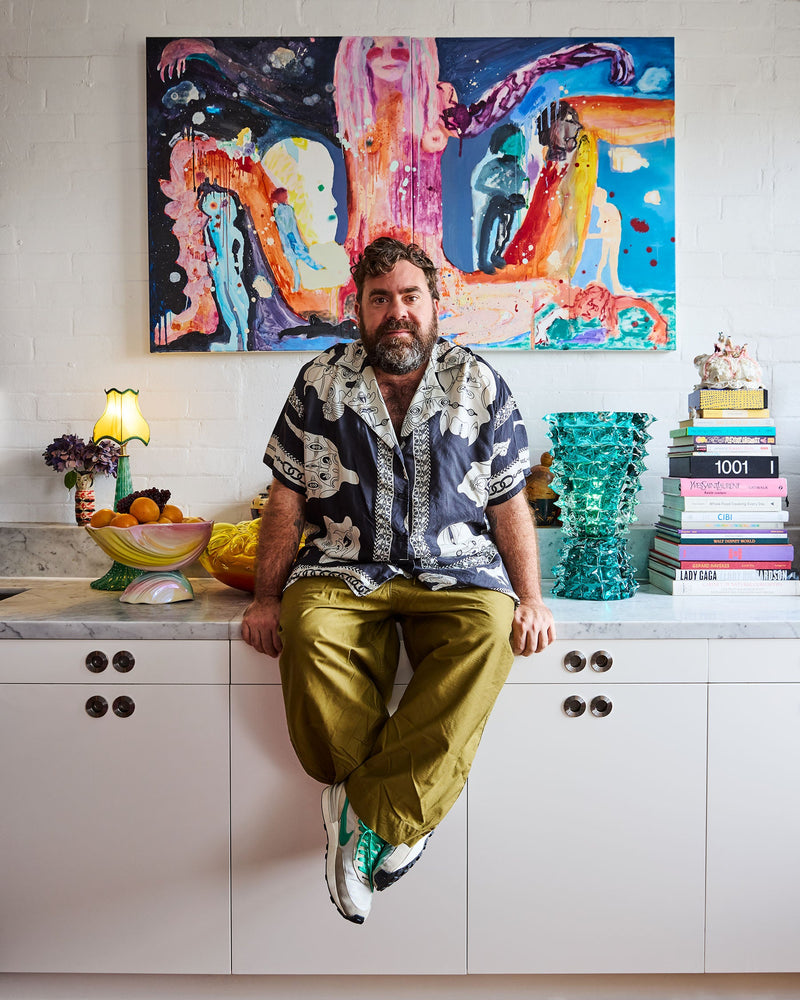 Collected Treasures and Creative Worlds: At Home with Luke Sales of Romance Was Born