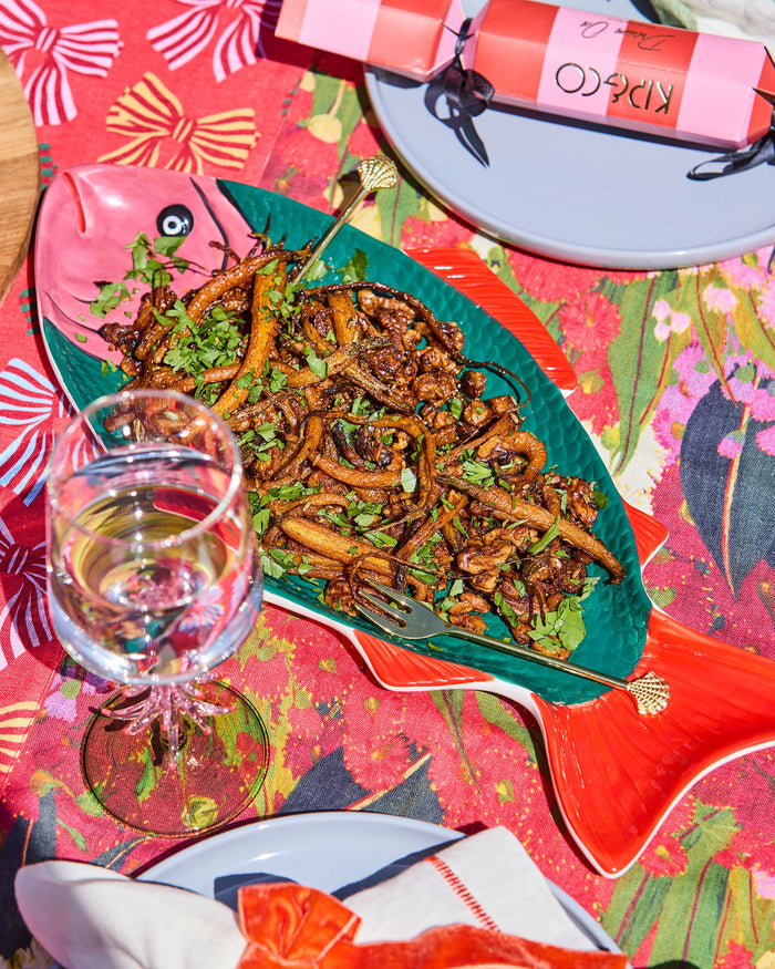 Spiced, Butter-Roasted Carrots with Walnuts from Something From Nothing