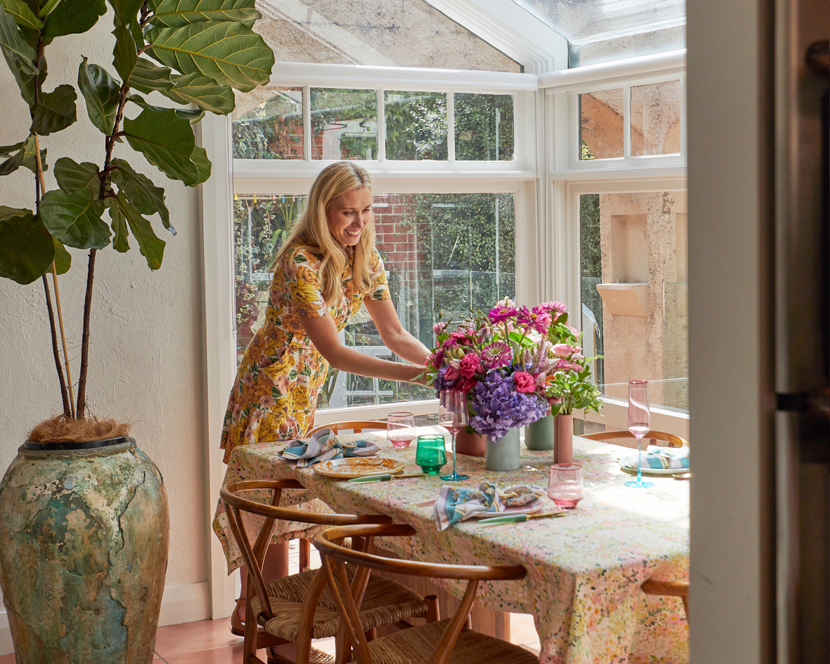 Inside the 1920’s Spanish Mission-Style Home of Daily Blooms founder,  Courtney Ray