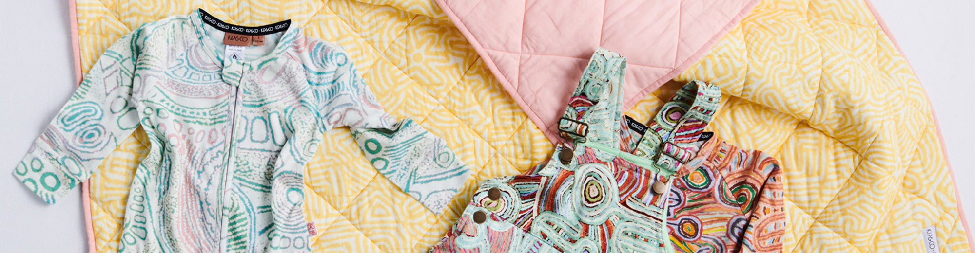 Kip&Co x Ernabella Arts Kid and Baby Apparel