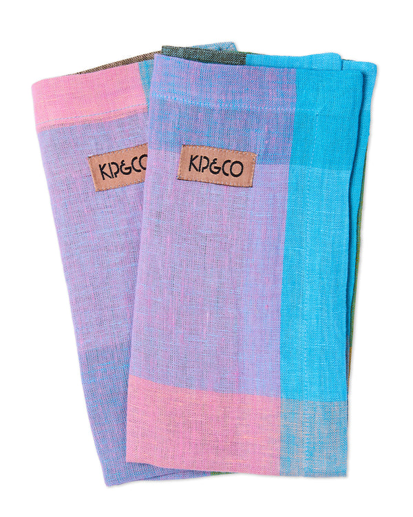 Sorbet Tartan 4P Napkin Set