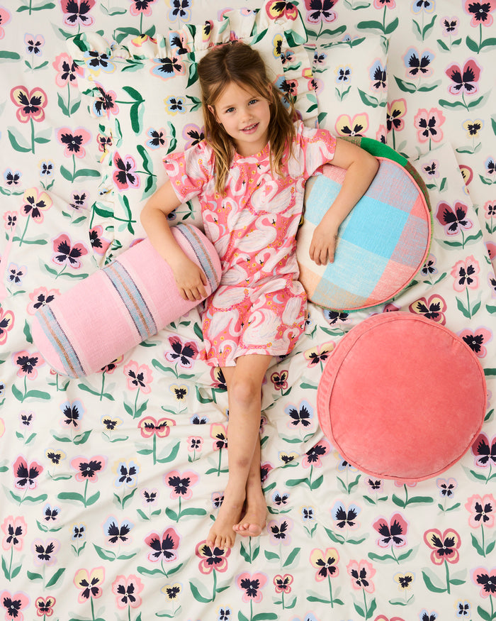 Swanette Kids Organic Cotton Short Sleeve Nightie