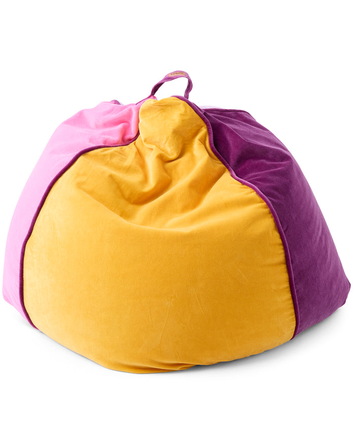 Fun Times Velvet Beanbag