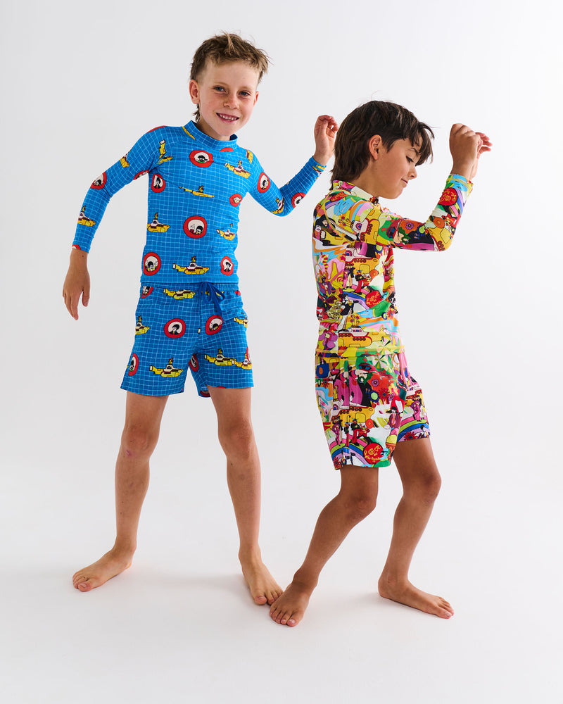 Kip&Co x The Beatles Yellow Submarine Boardies