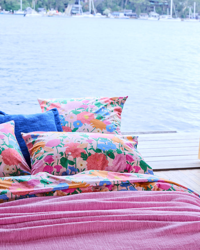 Follow The Sun Organic Cotton European Pillowcases