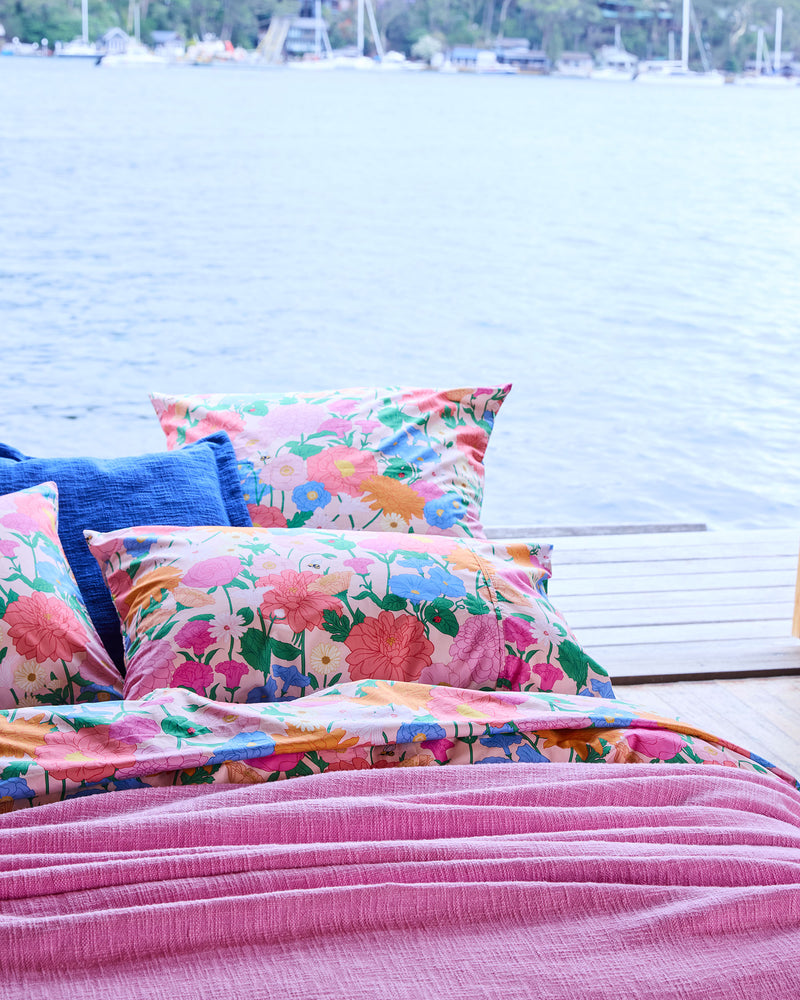 Follow The Sun Organic Cotton European Pillowcases