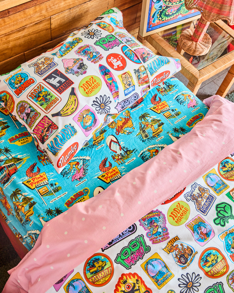 Kip&Co x Mambo Mambo World Organic Cotton Fitted Sheet