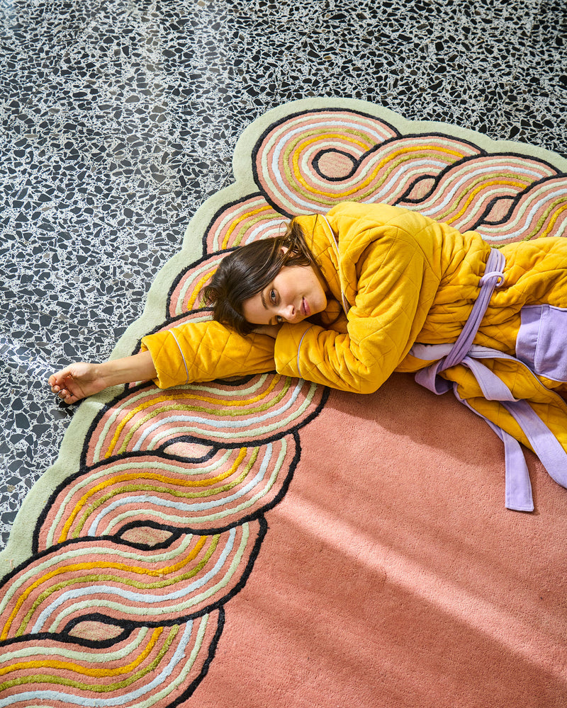 Lavender Honey Quilted Velvet Robe – Kip&Co
