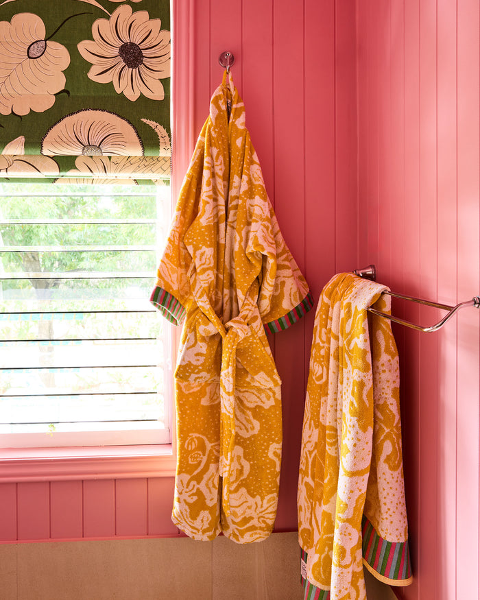 Kip&Co x Anna Spiro Elsternwig Fig Terry Bath Sheet