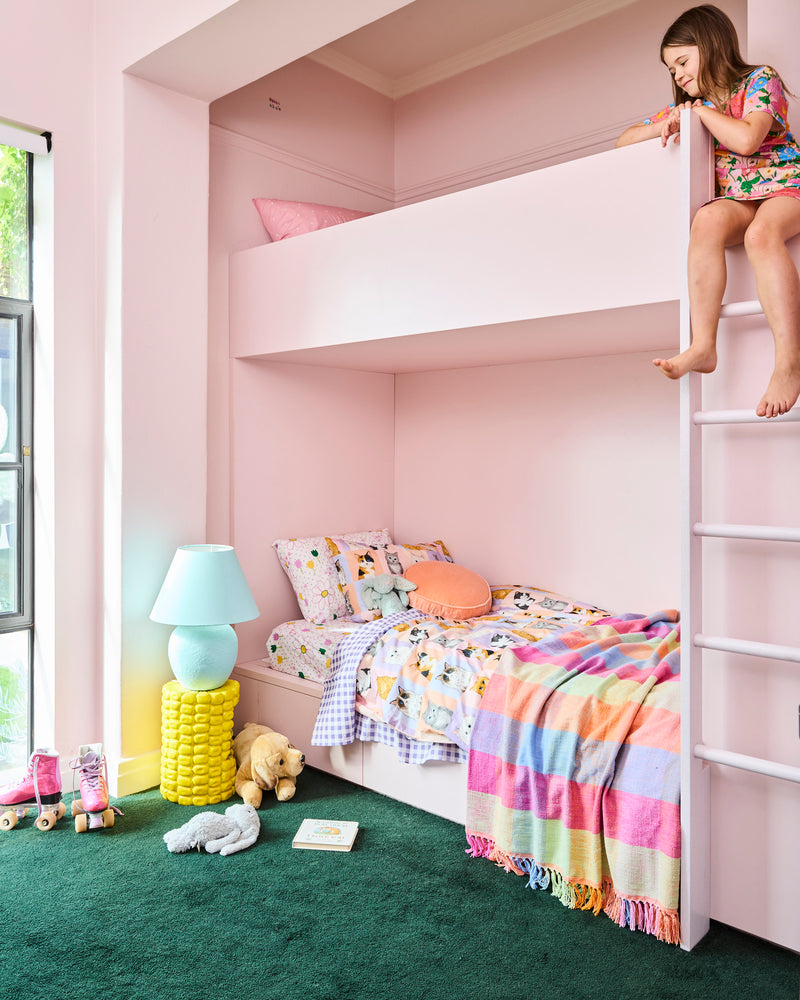 Tulip Daydreaming Organic Cotton Fitted Sheet