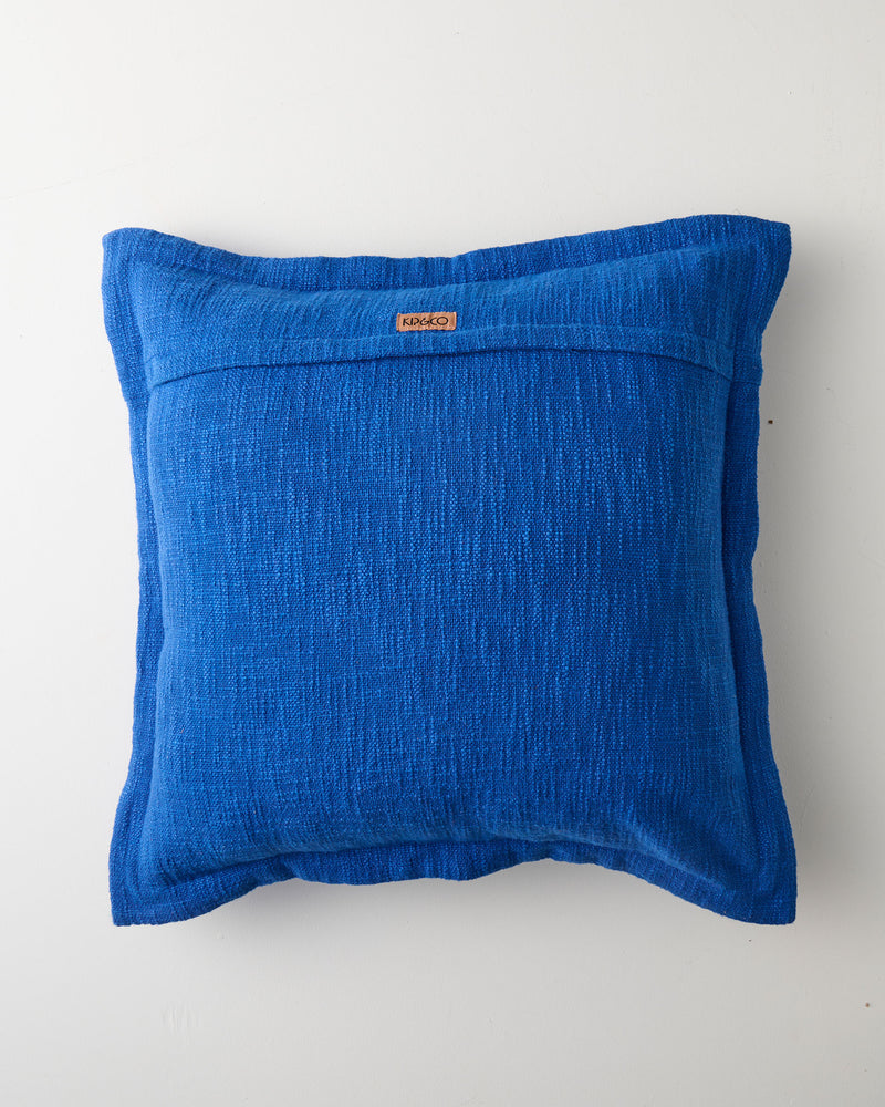 Ultramarine Woven Cushion