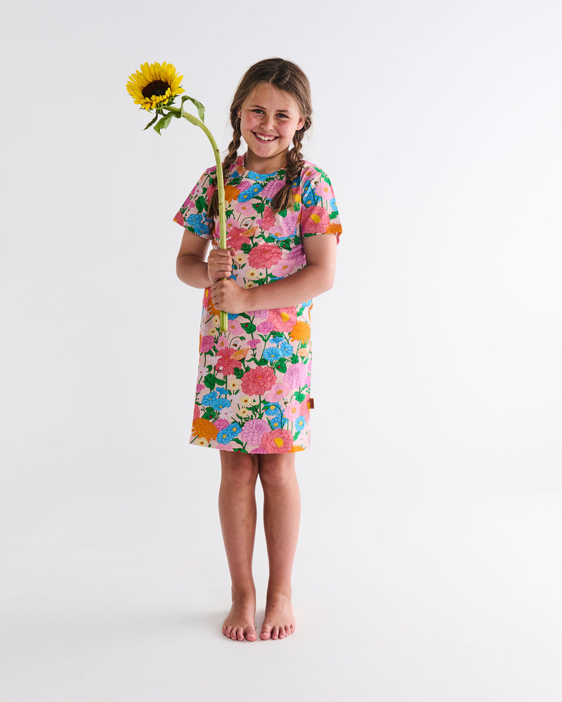 Follow The Sun Kids Organic Cotton Short Sleeve Nightie
