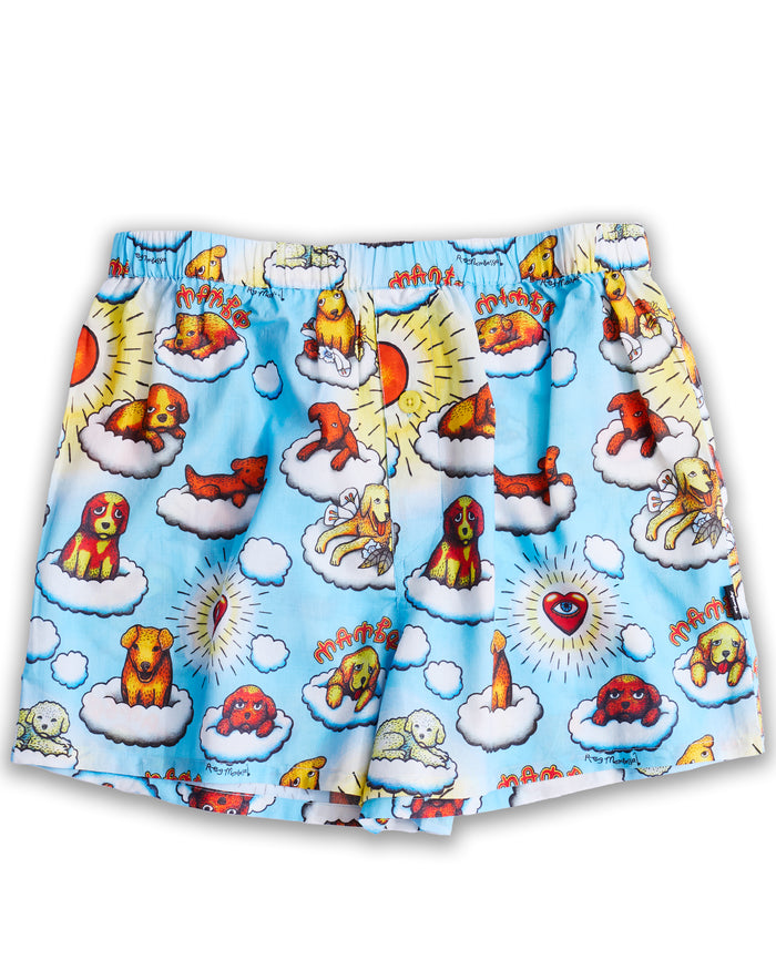 Kip&Co x Mambo Puppies Men's Organic Cotton Pyjama Short