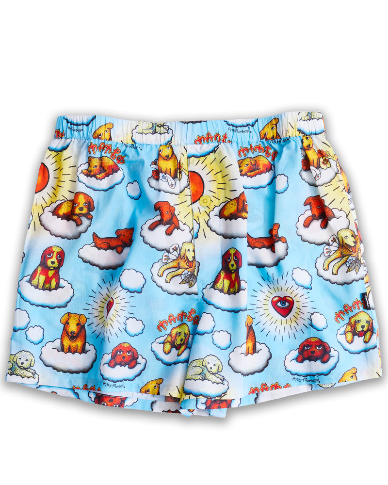 Kip&Co x Mambo Puppies Men's Organic Cotton Pyjama Short