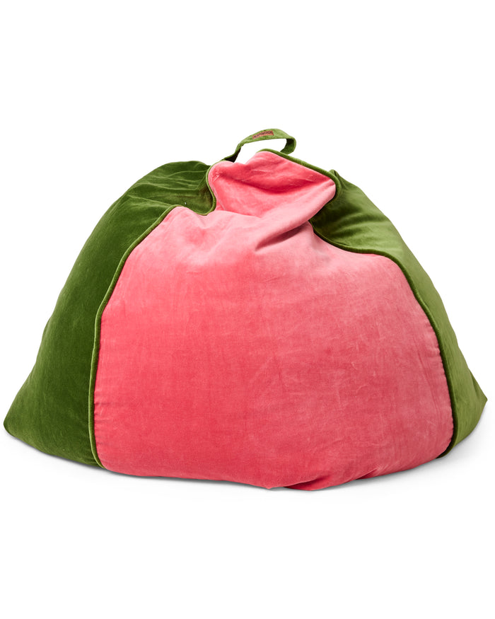Prickly Pear Velvet Beanbag