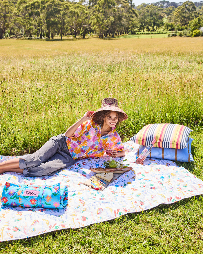 Aussie Road Trip Picnic Mat