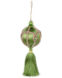 Green Tassel Bauble