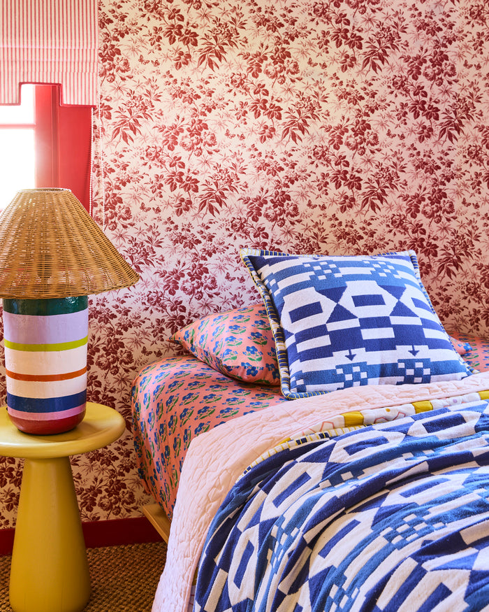 Kip&Co x Anna Spiro Tik Tak Woven Cushion