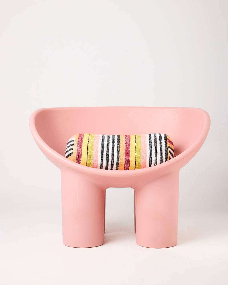 Casablanca Stripe Woven Bolster Cushion