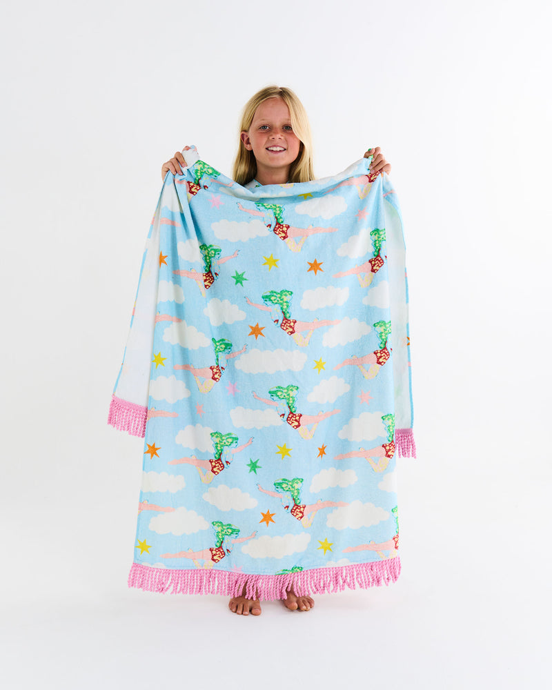 Kip&Co x The Beatles Lucy In The Sky With Diamonds Terry Beach Towel