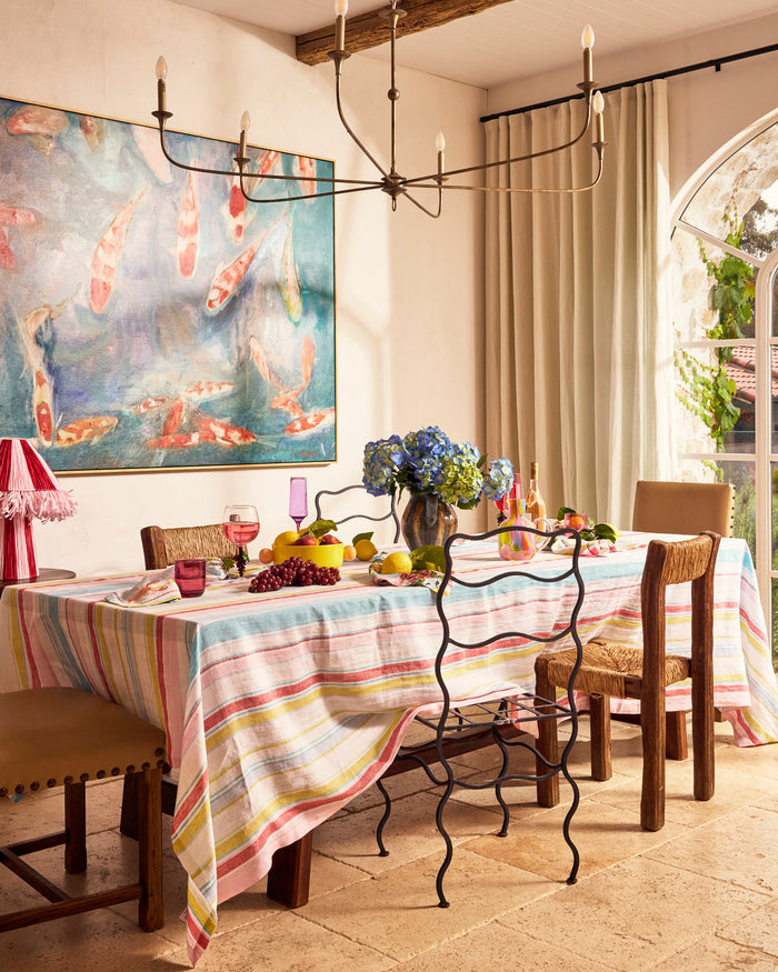 Bellissimo Stripe Tablecloth