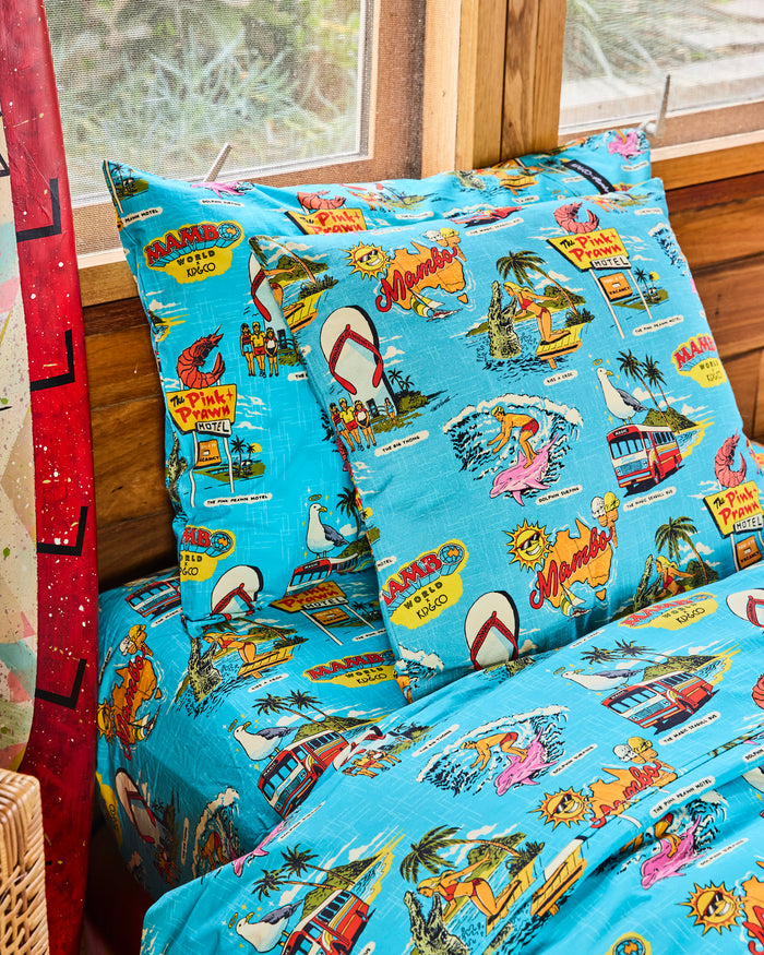 Kip&Co x Mambo Mambo World Organic Cotton Pillowcase