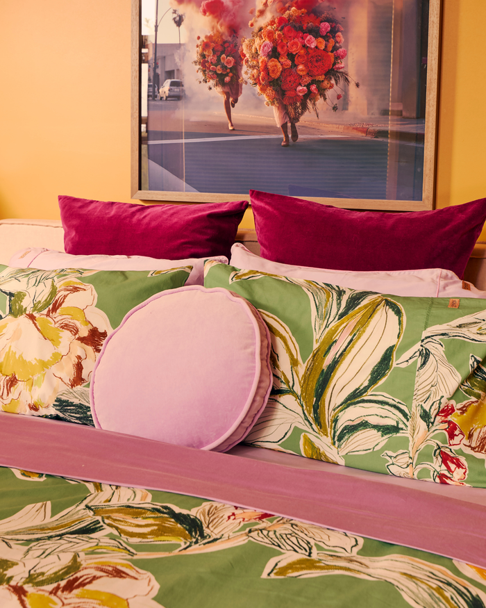 Somerset Green Organic Cotton Pillowcases