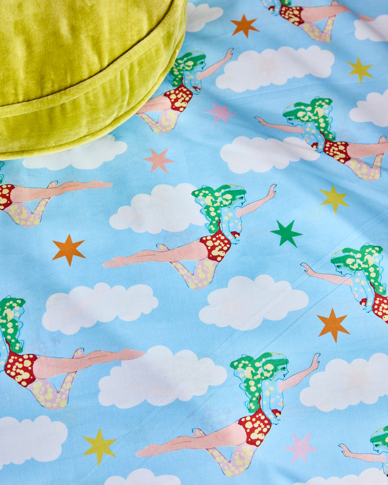 Kip&Co x The Beatles Lucy In The Sky With Diamonds Organic Cotton Quilt Cover