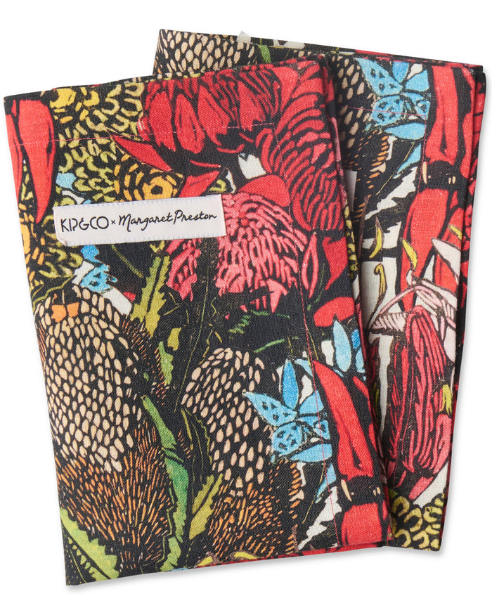 Kip&Co x Margaret Preston Bush Natives 4P Napkin Set