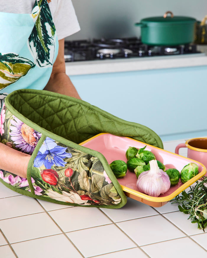 Cottage Garden Eden Double Oven Mitt