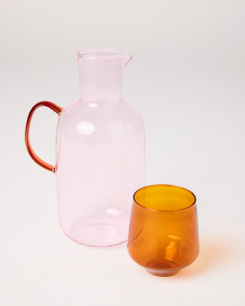 Marshmallow And Marmalade Tumbler Glass 2P Set