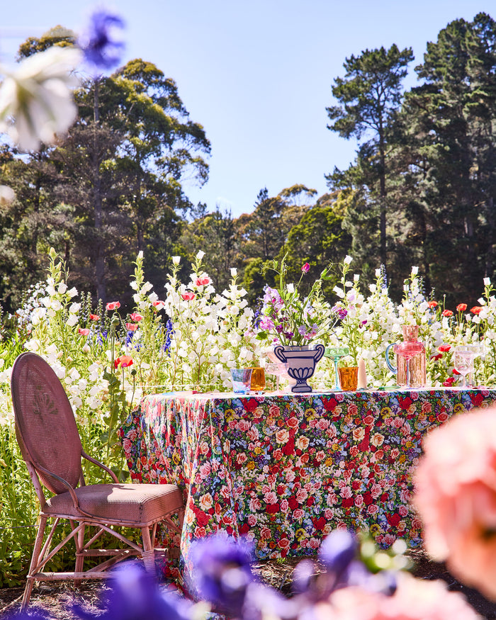 Kip&Co x The Beatles Pepperland Roses Linen Tablecloth