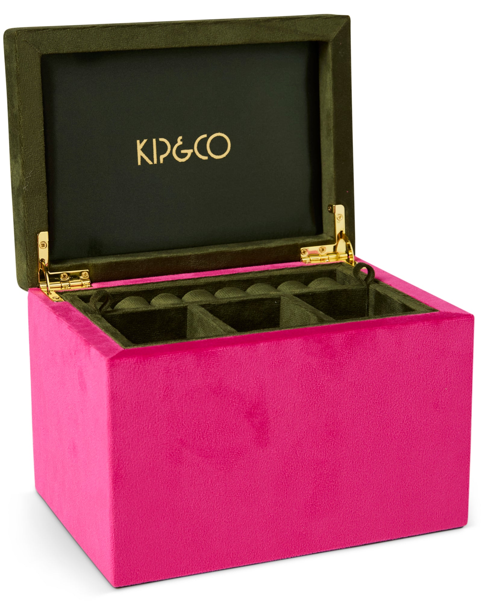Prickly Pear Velvet Jewellery Box Large – Kip&Co