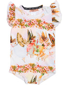 Kip&Co x Fairyland Fairy Friends Forever Organic Short Sleeve Frill Romper