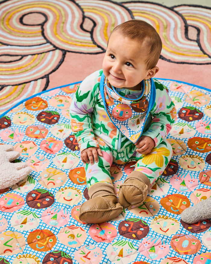 Cheer Up Baby Quilted Baby Play Mat