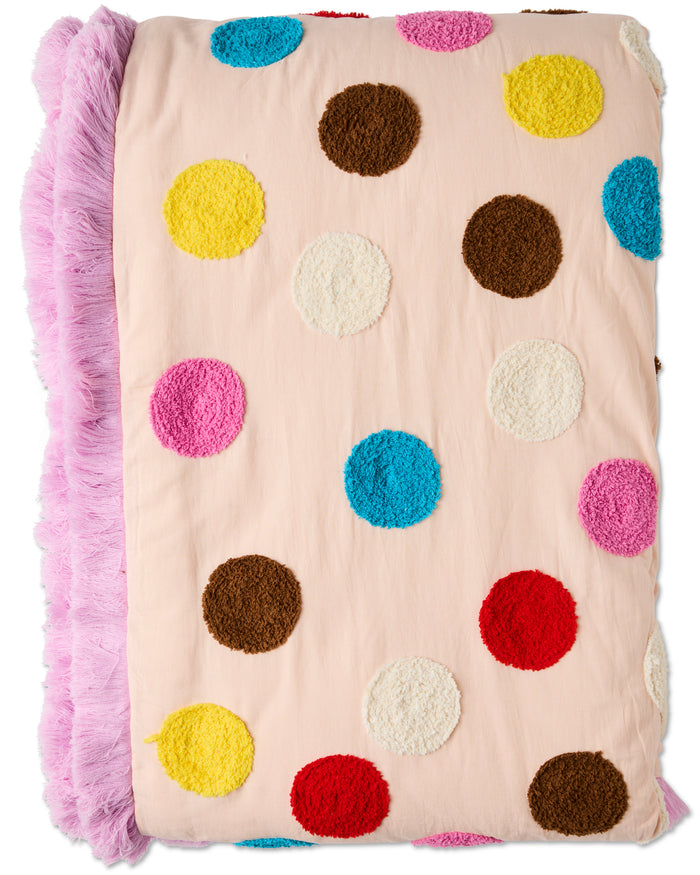 Kip&Co x Romance Was Born Shag Spot Cotton Bedspread