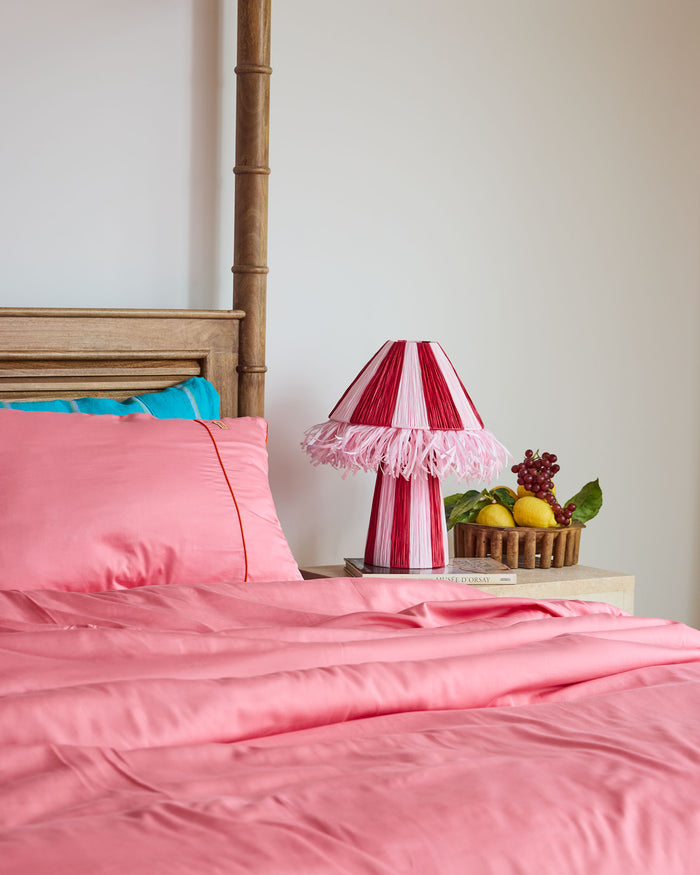 Glow In Sweet Crush Bamboo Cotton Flat Sheet