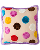 Kip&Co x Romance Was Born Shag Spot Tufted Cushion