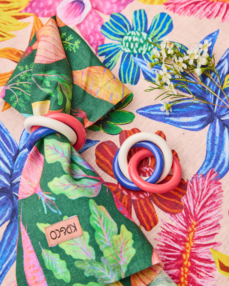 Crete Trinity Napkin Rings