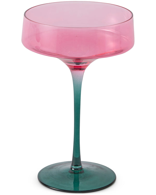 Isle Of Pink Margarita Glass 2P Set